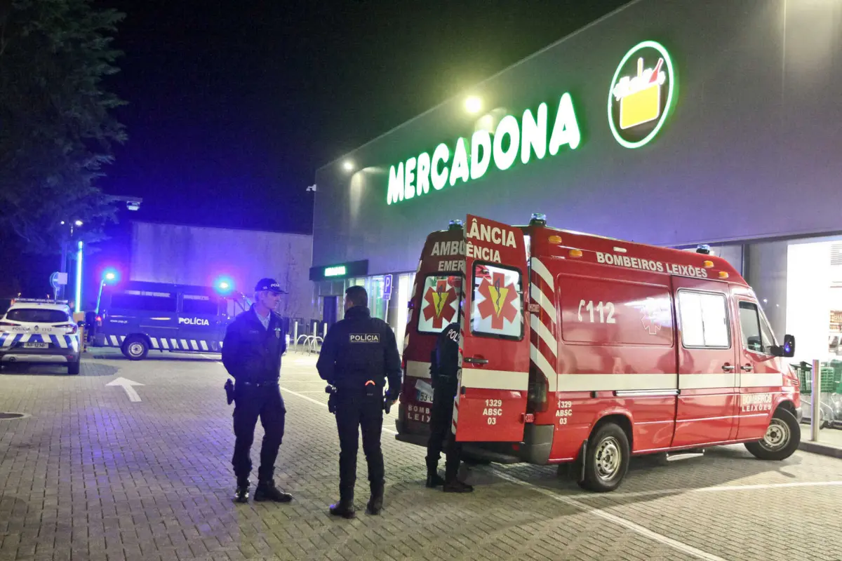 Suspeito teve de ser assitido