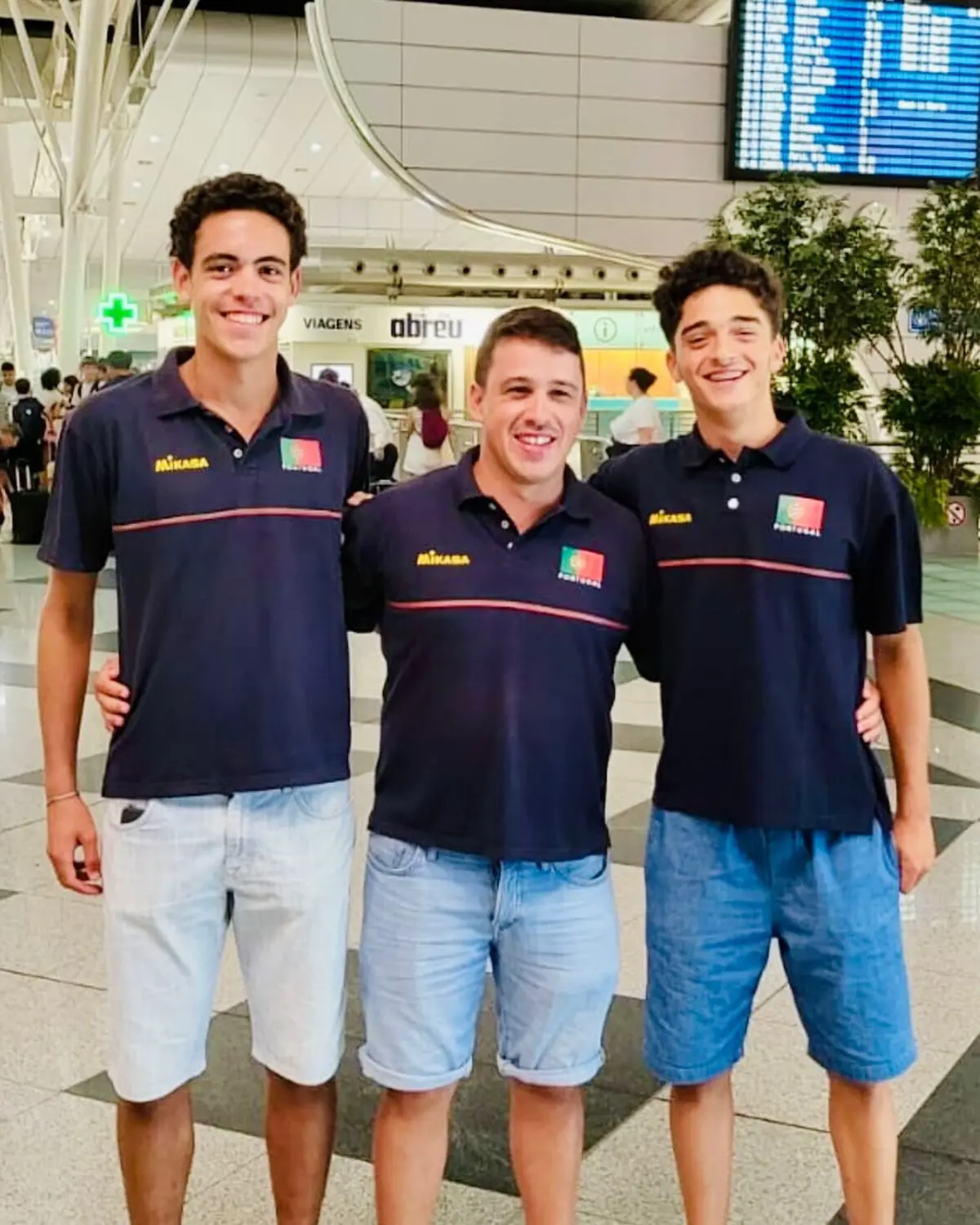 Dupla Tomás Teixeira/Gustavo Reis entrou no Europeu de voleibol de praia sub-20 a vencer