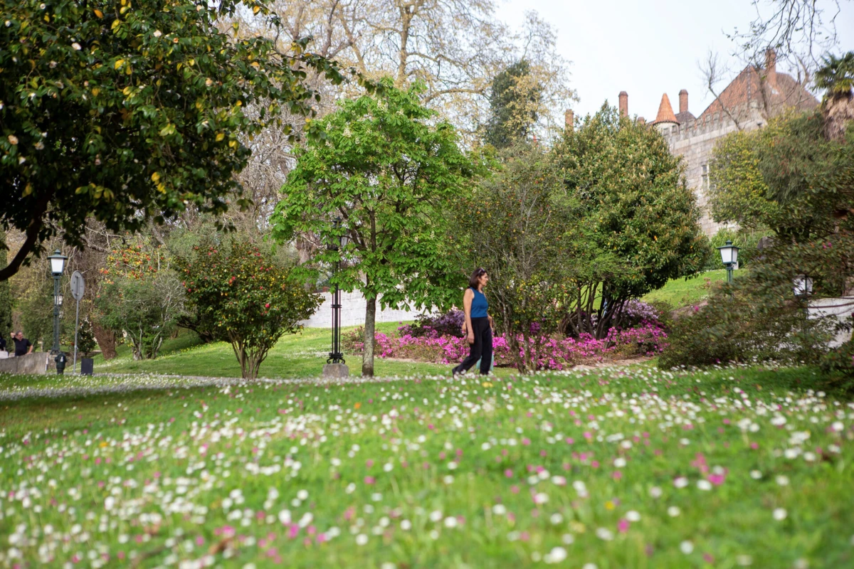 Guimarães tem apostado em espaços verdes