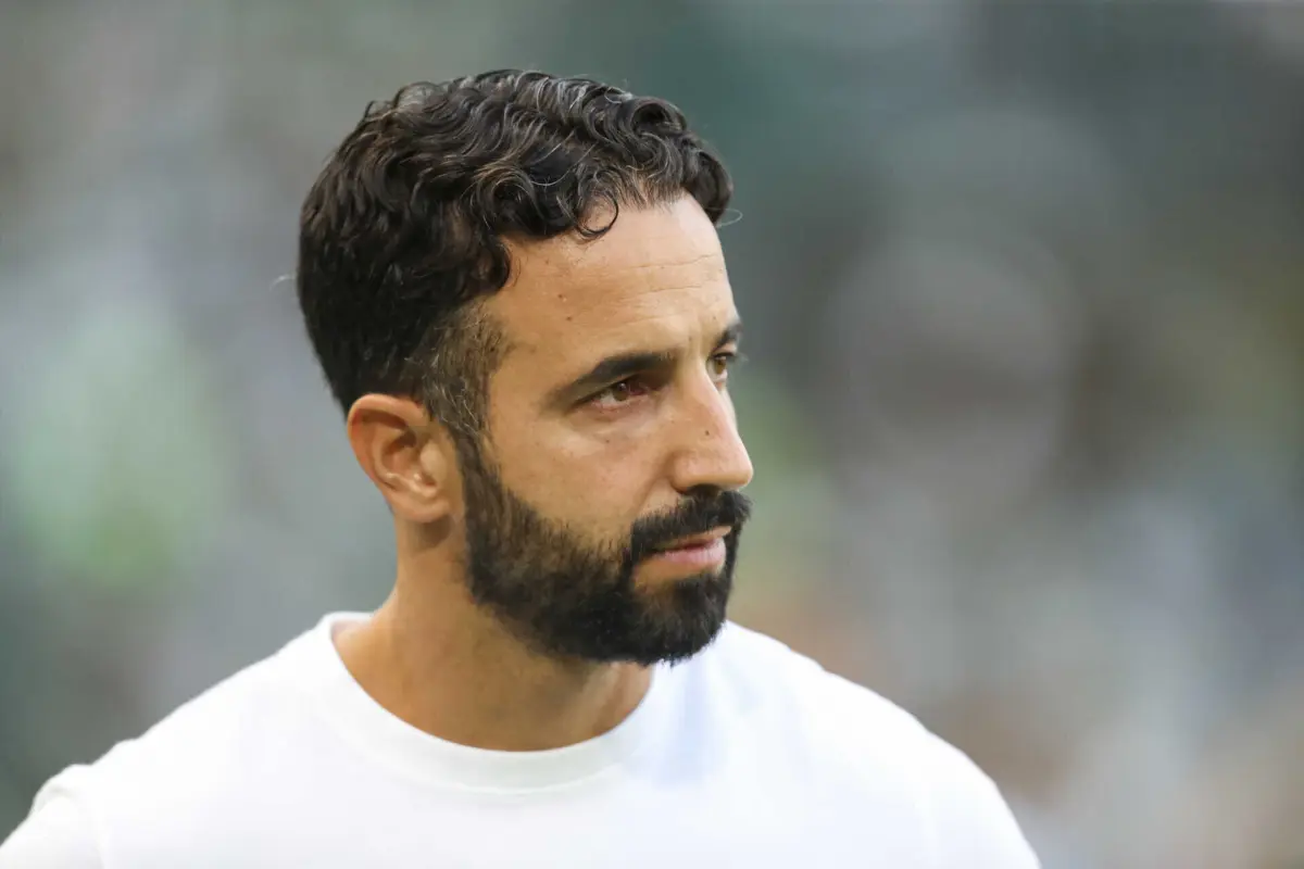 Imagem de contexto do artigo Amorim sobre Quenda na véspera da Champions: "Ansioso não está, porque hoje chegou atrasado"