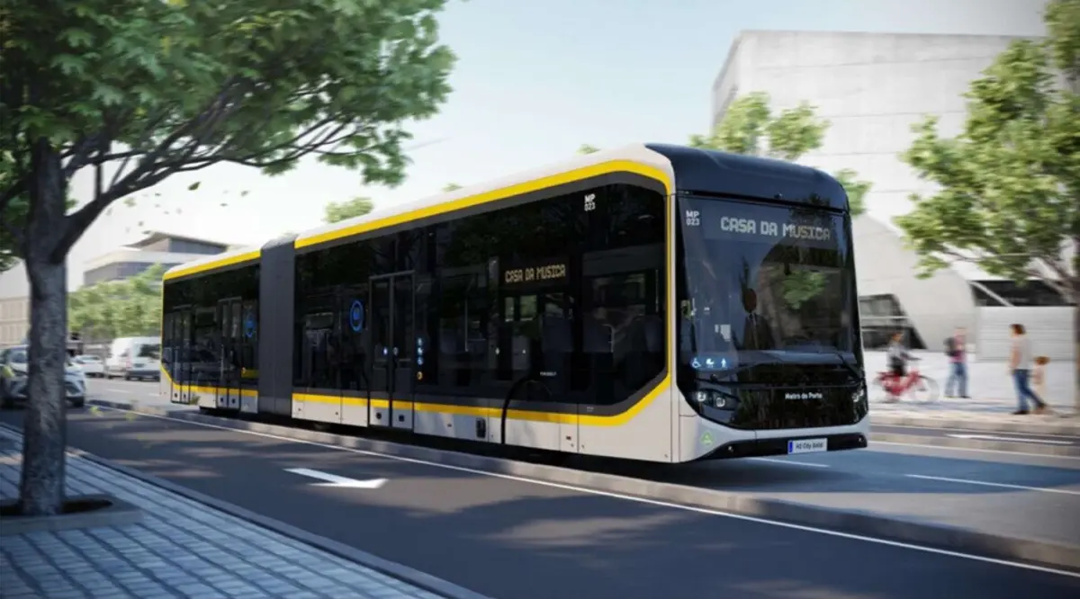 Veículos do metrobus assemelham-se às composições do metro