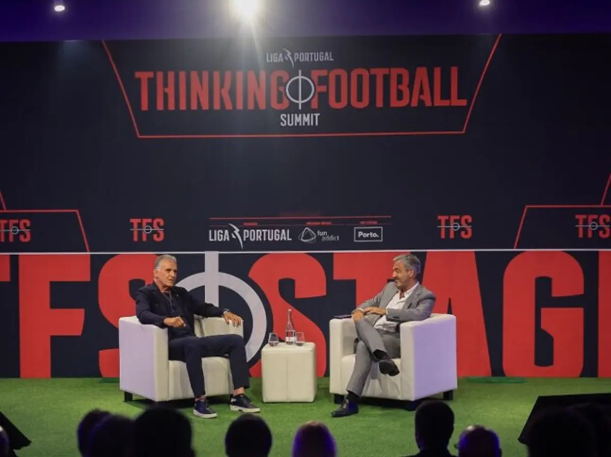 Carlos Queiroz discursou no Thinking Football
