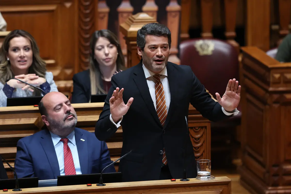 O presidente do Chega, André Ventura