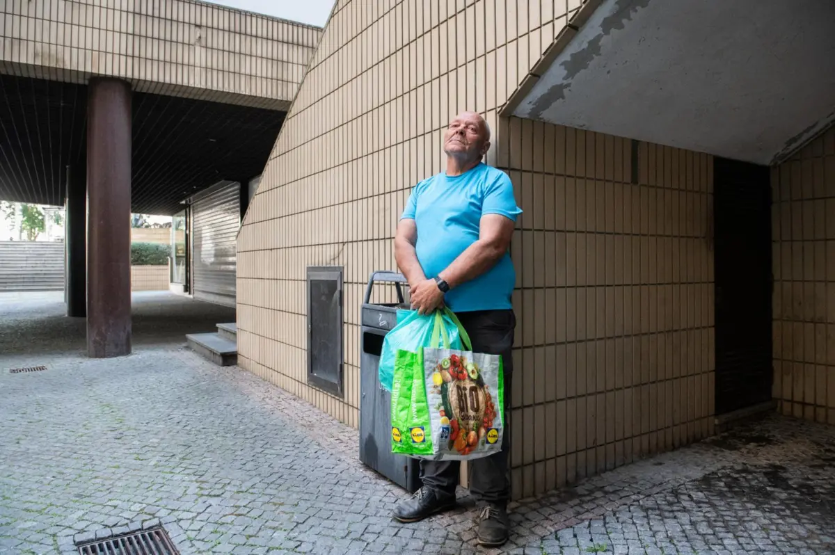 Fernando Amaral dorme muitas vezes na rua