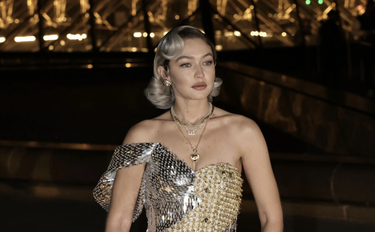 Gigi Hadid, a semana passada, em Paris