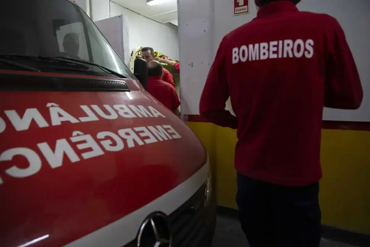 Bombeiros de Espinho foram chamados ao local