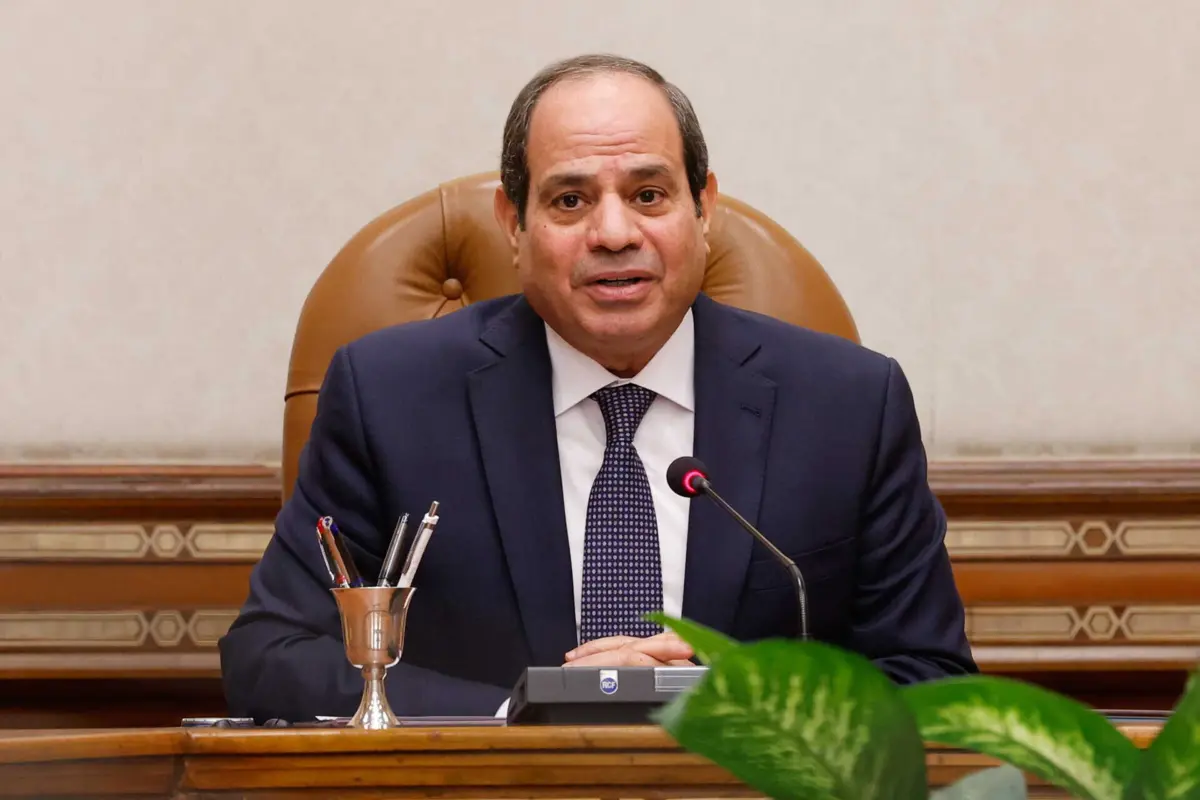 Presidente egípcio, Abdel Fattah Al-Sisi