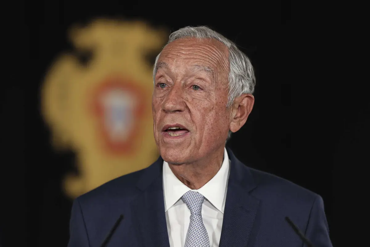 O presidente da República Marcelo Rebelo de Sousa