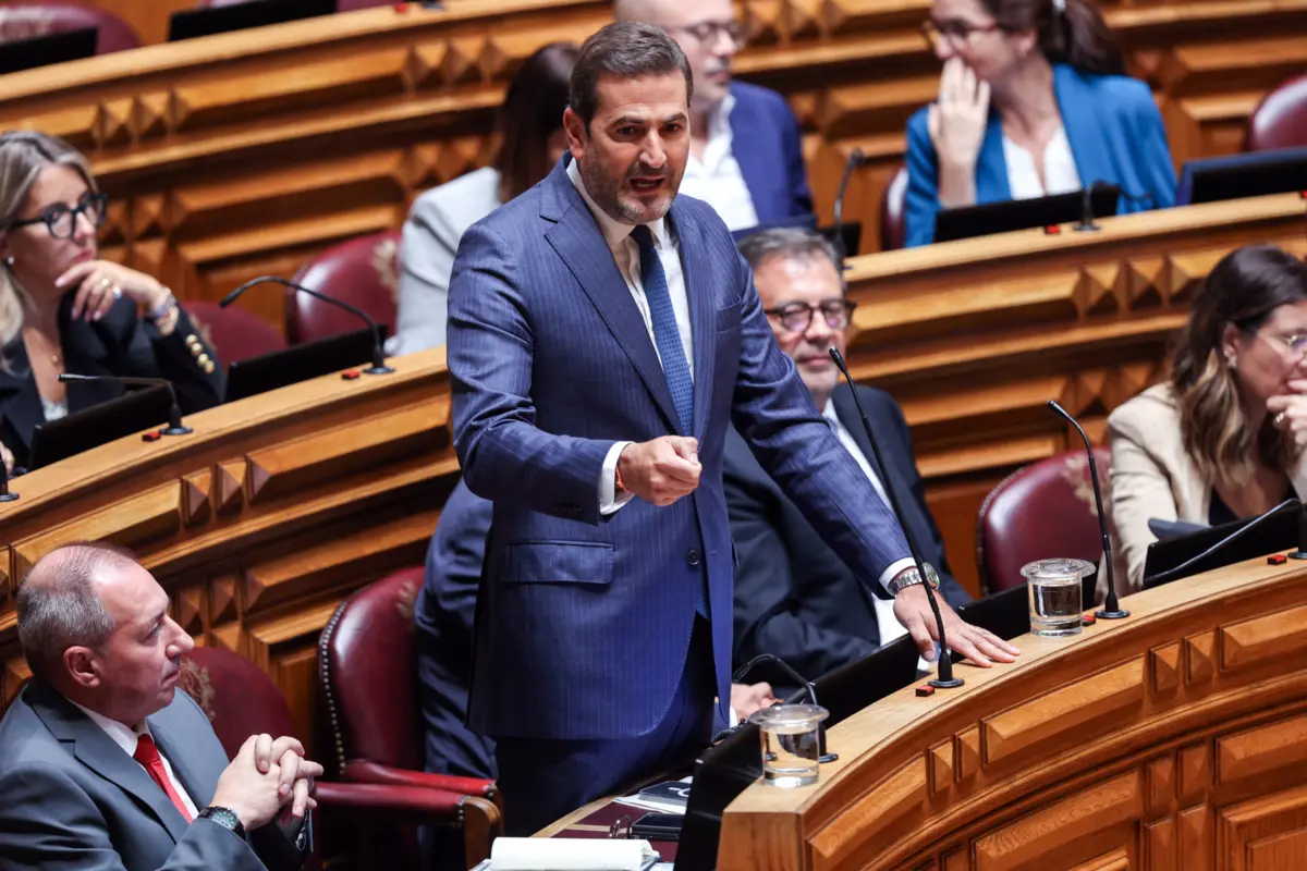 Hugo Soares, líder parlamentar do Partido Social Democrata (PSD)