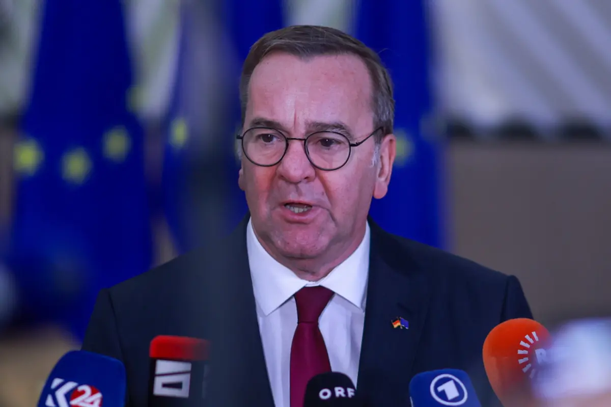 Ministro da Defesa alemão, Boris Pistorius, fala em sabotagem