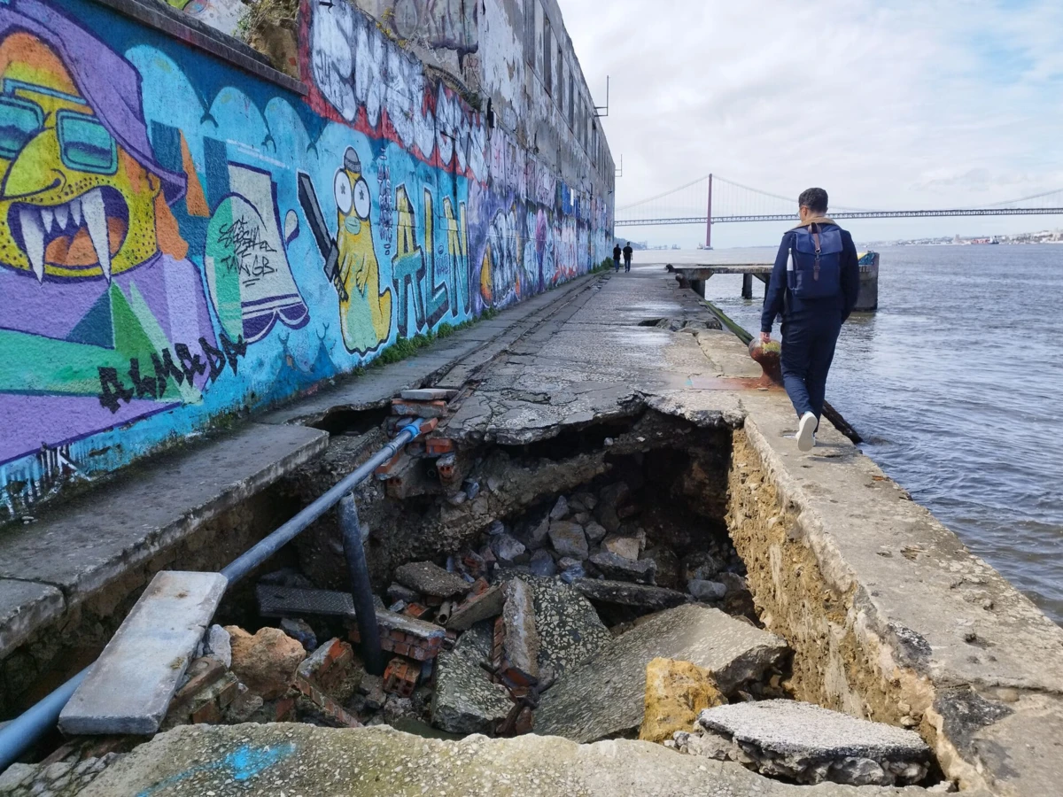 Degradação visível motivou "situação de alerta"