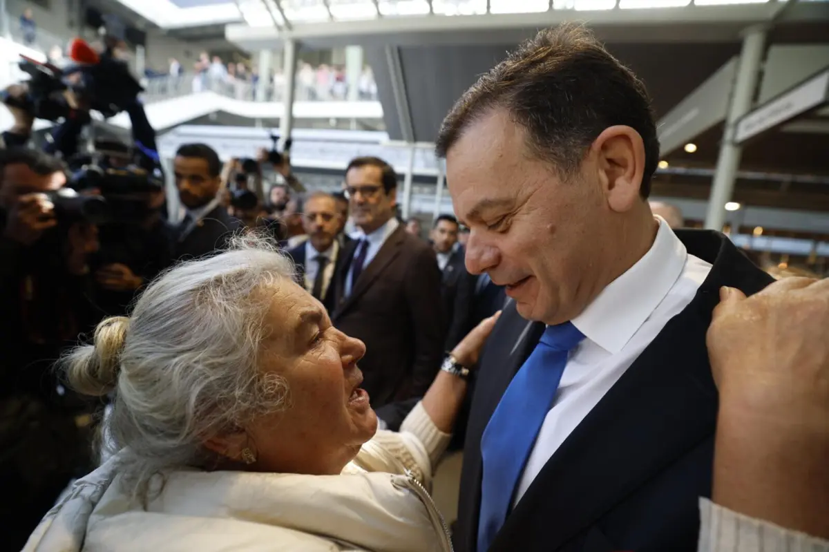 Luís Montenegro foi muito acarinhado pelos presentes