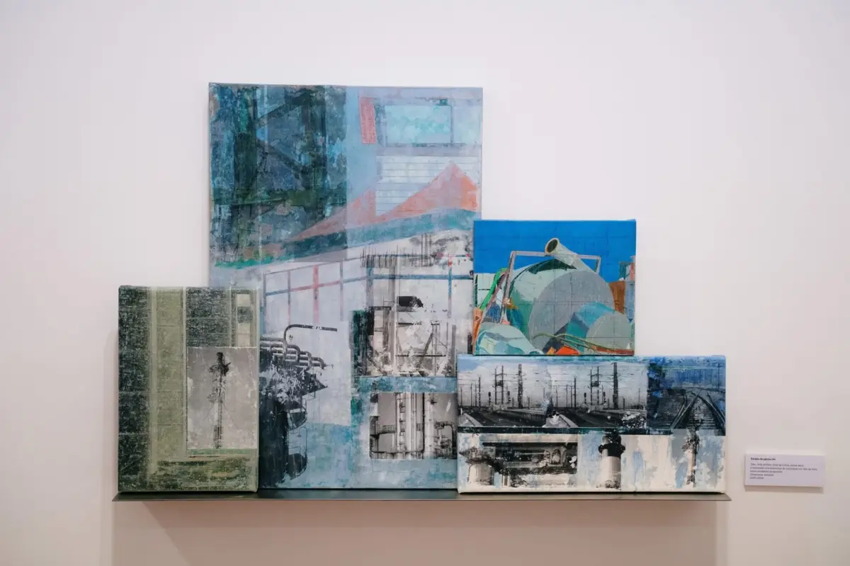 Artista expõe a sua produção mais recente na exposição patente na Feira