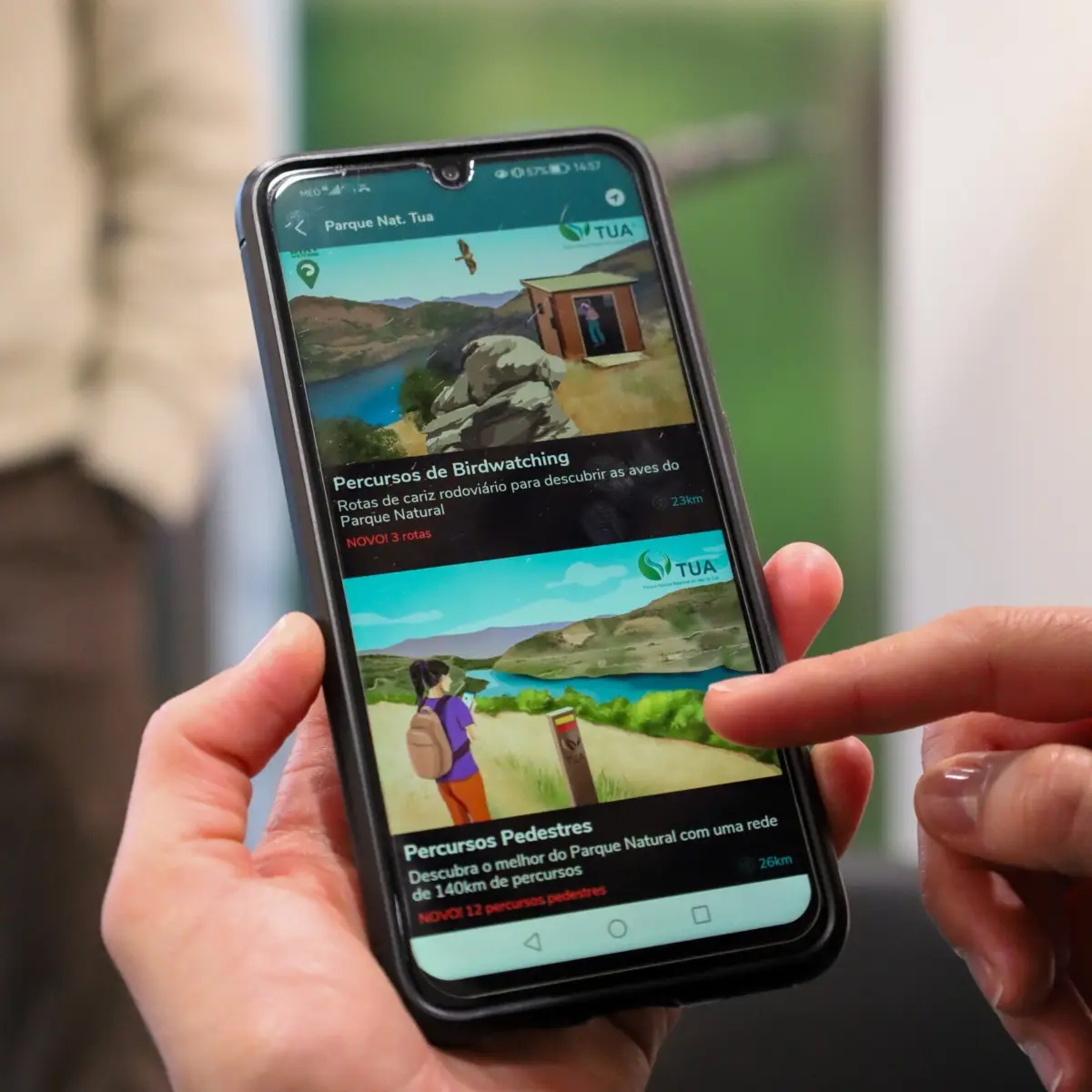 Imagem de contexto do artigo Parque Natural do Vale do Tua já tem app de visitação do território