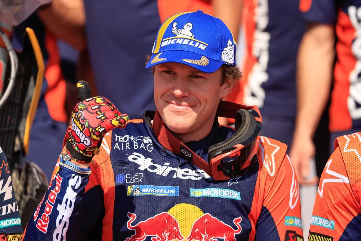 Daniel Sanders (KTM) venceu a categoria das motas no Rali Dakar