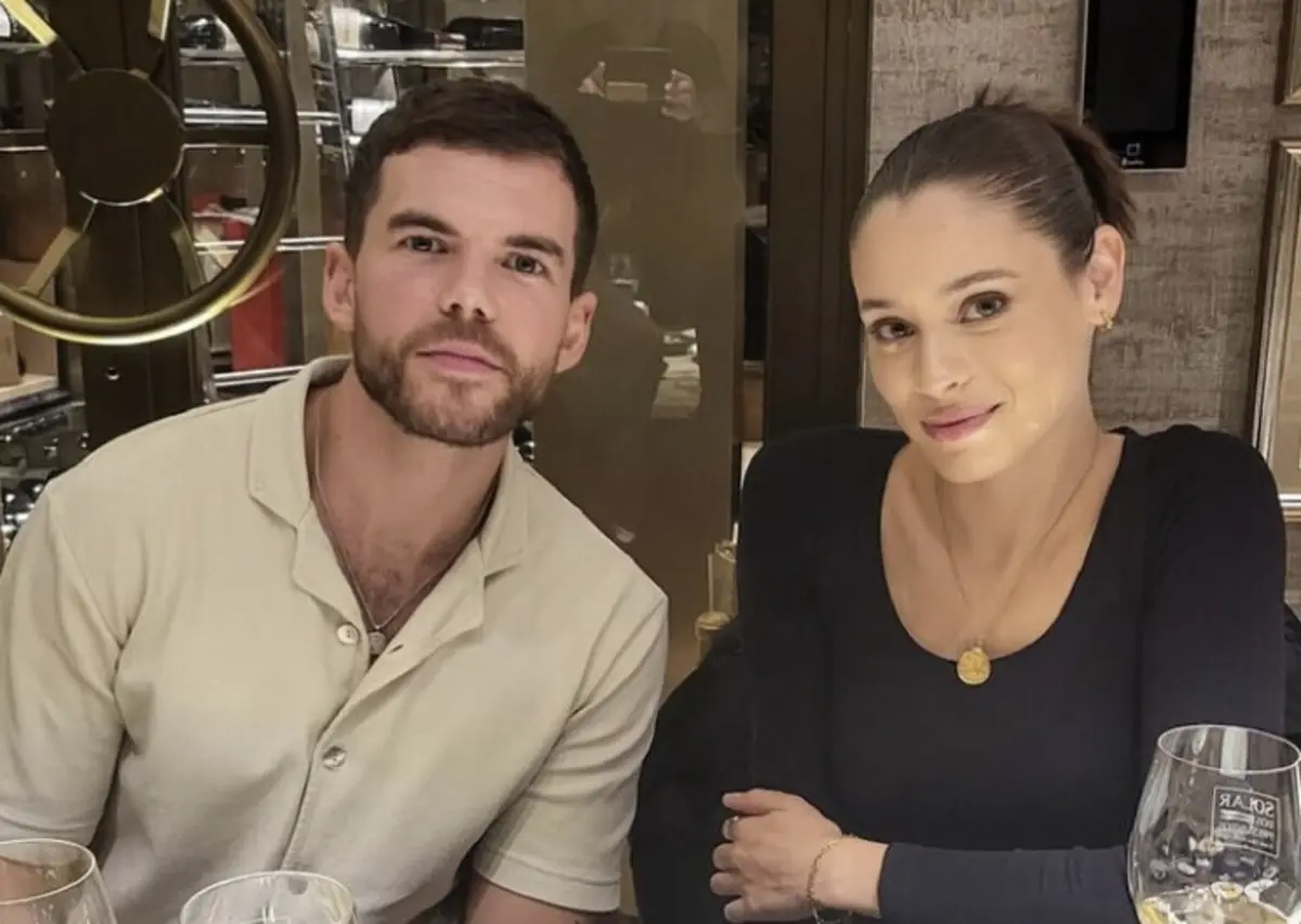 Luke Newton e Daniela Melchior