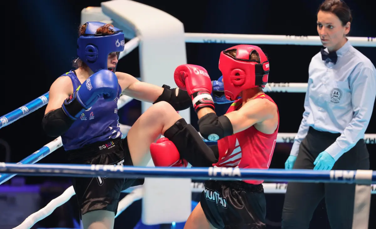 Matilde Rodrigues perdeu a medalha de ouro para a sueca Patricia Axling