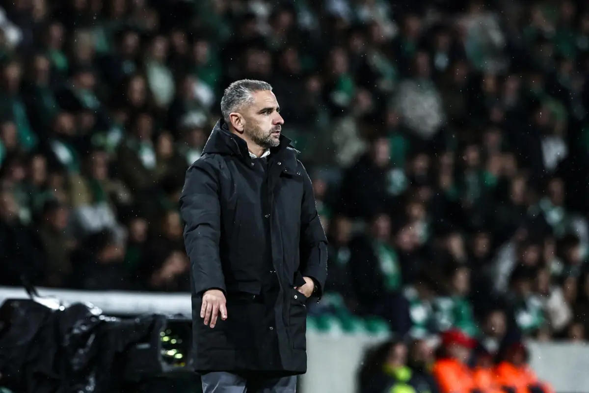 Rui Borges, treinador do Sporting