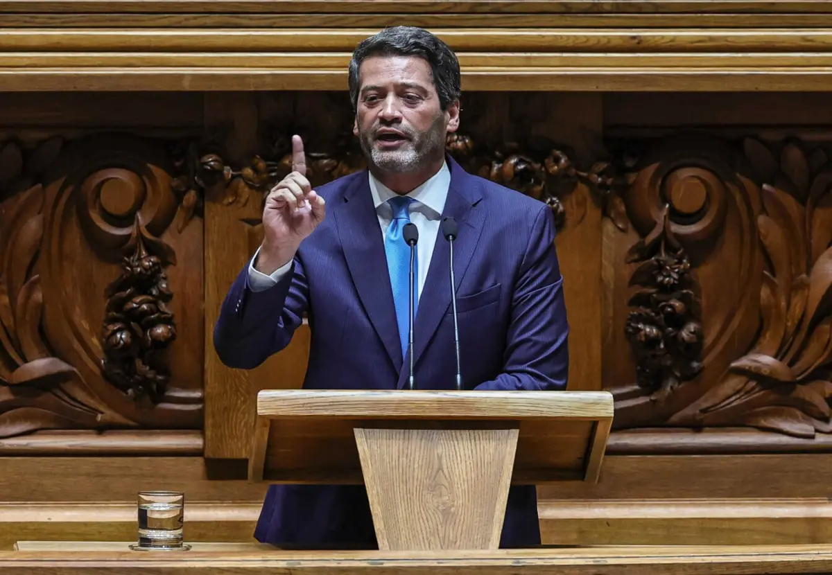 O presidente do Chega, André Ventura