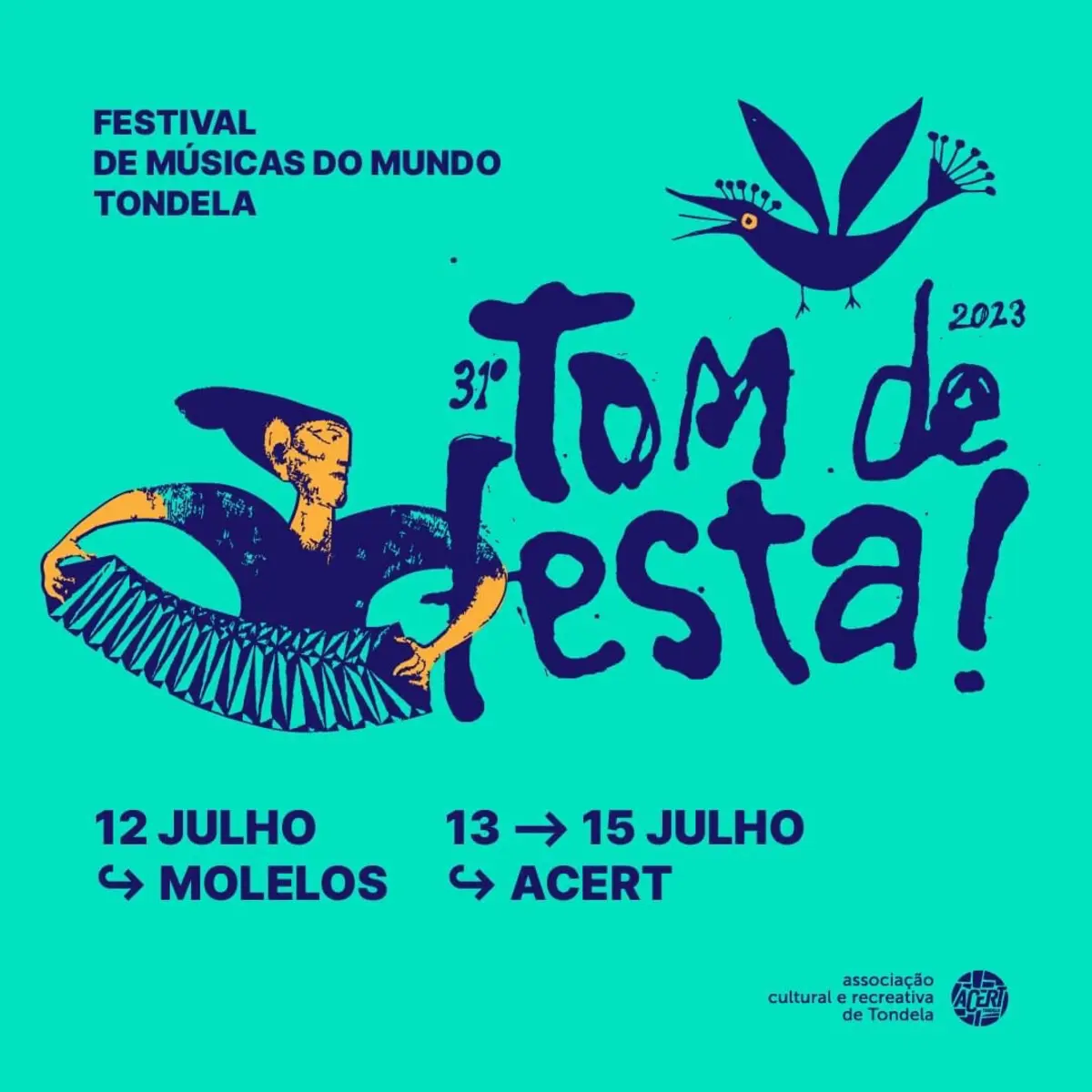 Imagem de contexto do artigo Tom de Festa: quatro dias de música e homenagem a António Quadros