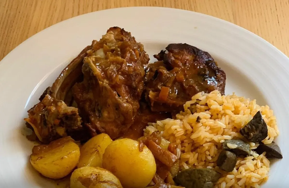 Um dos pratos do restaurante Tico Tico, em Alvalade, Lisboa.