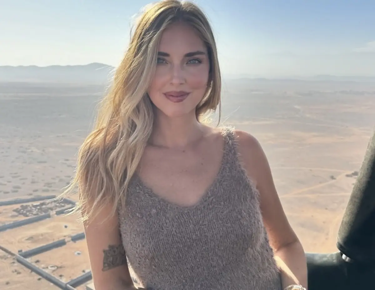 Influencer italiana Chiara Ferragni parece recuperar a tranquilidade
