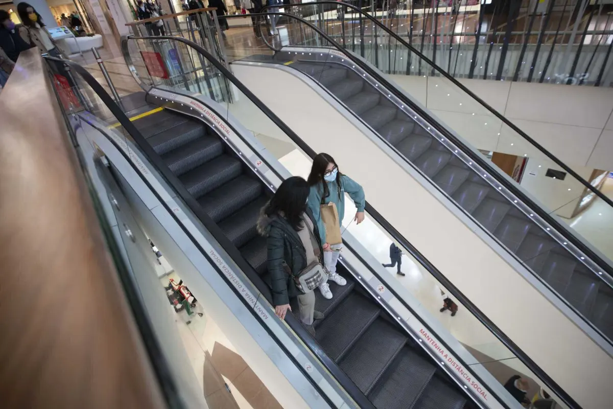 O tráfego nos centros comerciais (visitas) "está em crescimento"