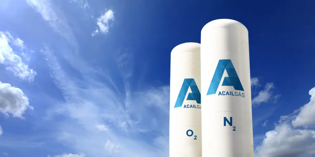 A Acail Gás é igualmente fornecedora de gases para indústrias como medicina, agricultura, alimentação, ambiente e construção, entre outros setores