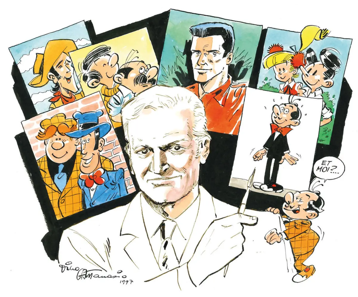 Dino Attanasio editou em Portugal dois álbuns da série "Johnny Goodbye" e alguns dos romances de "Bob Morane"