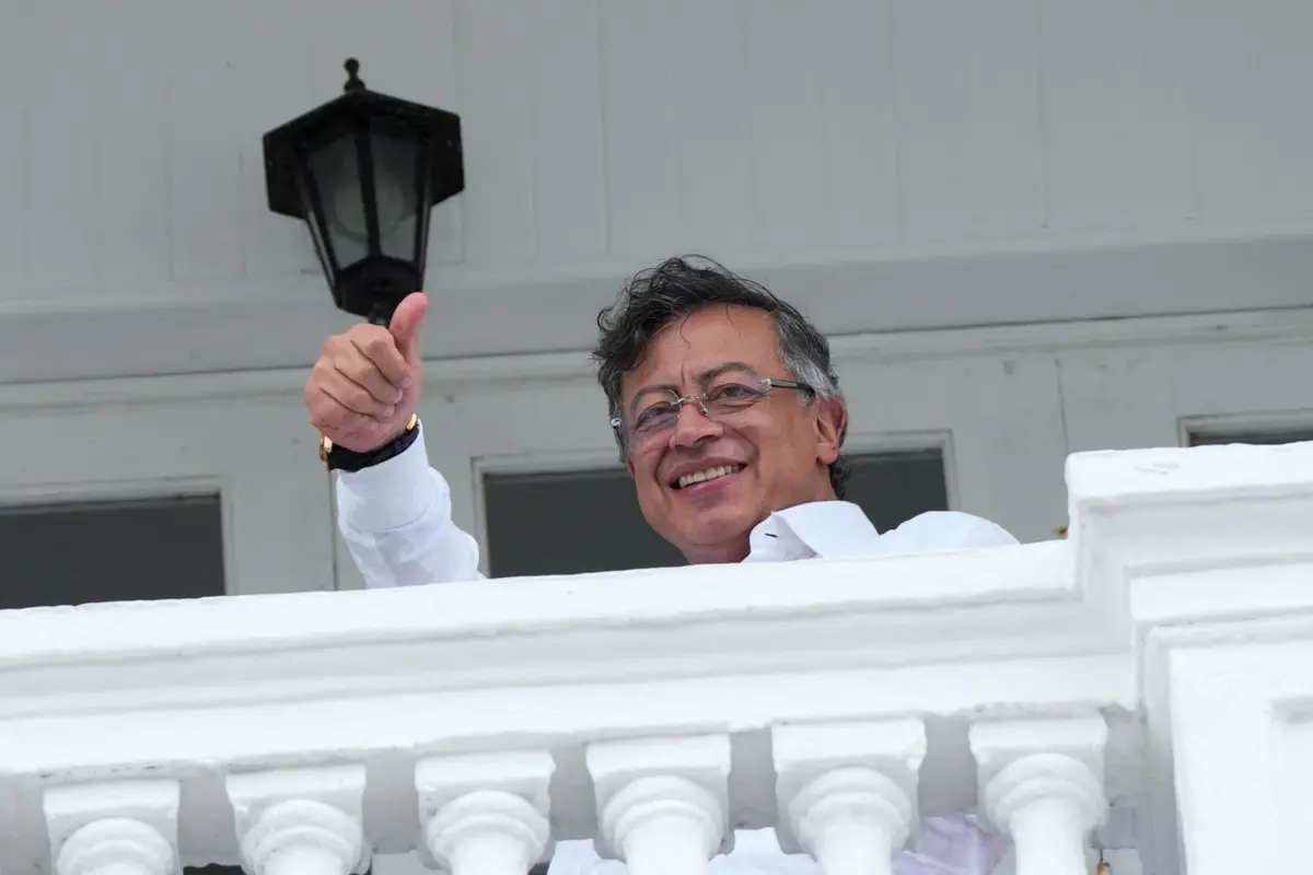 O presidente da Colômbia, Gustavo Petro