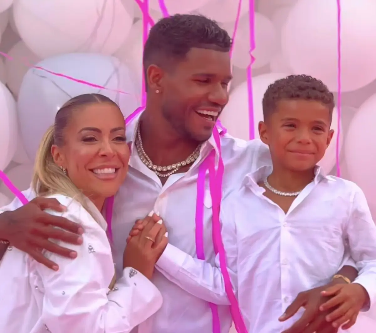 Matheus Reis e Jack Rodrigues já são pais de Teteu, de seis anos