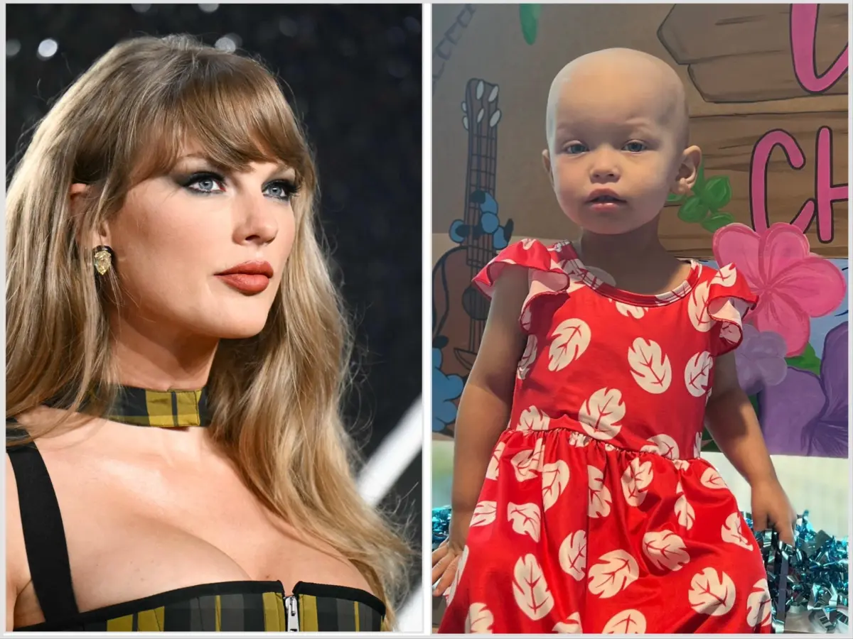 Taylor Swift surpreende Lilah, de dois anos, com uma doação de 100 mil dólares para o tratamento contra o cancro, após a menina a ter chamado "amiga" num vídeo viral