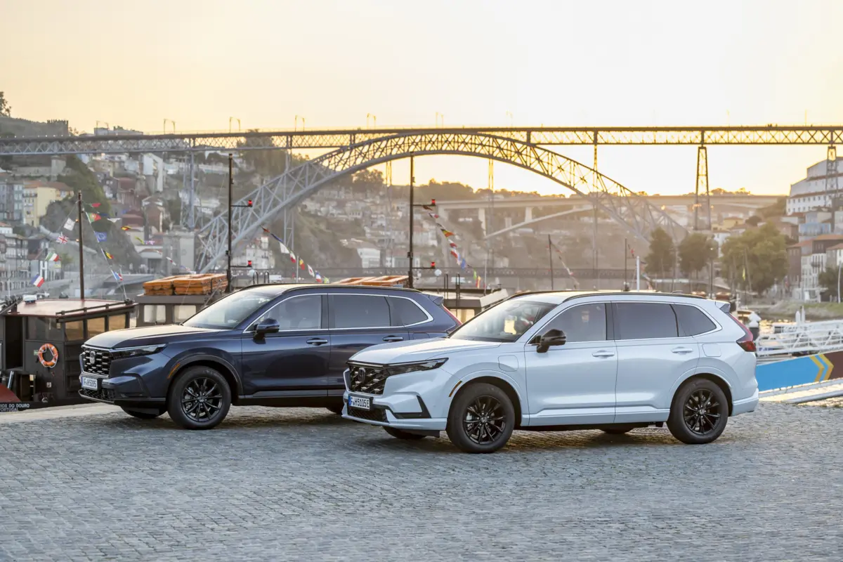 Novo Honda-CR-V teve estreia europeia na zona do Porto