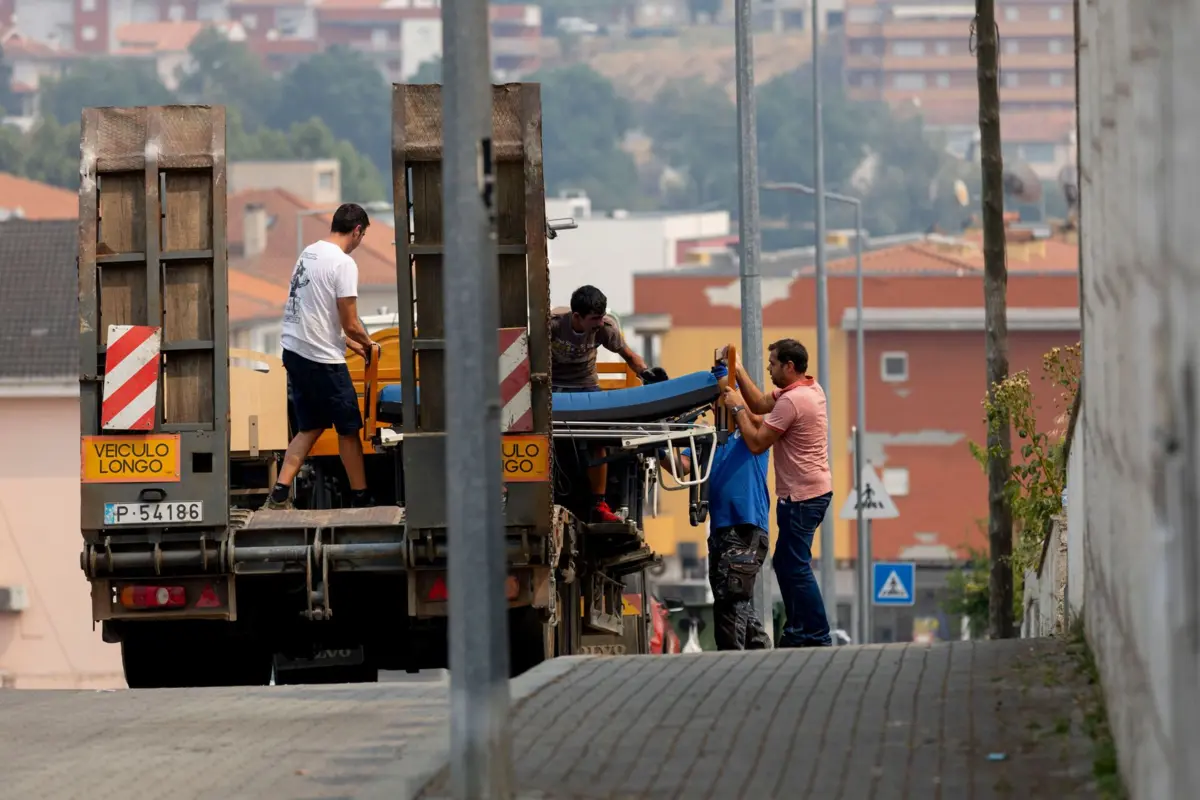 O incêndio terá sido causado por um curto-circuito num colchão anti-escaras