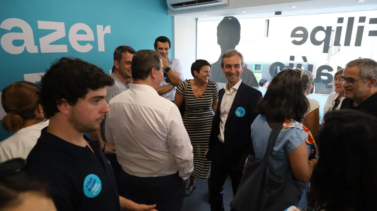 Filipe Araújo mostra equipa para a vereação da Câmara do Porto, constituída por "gente da cidade"