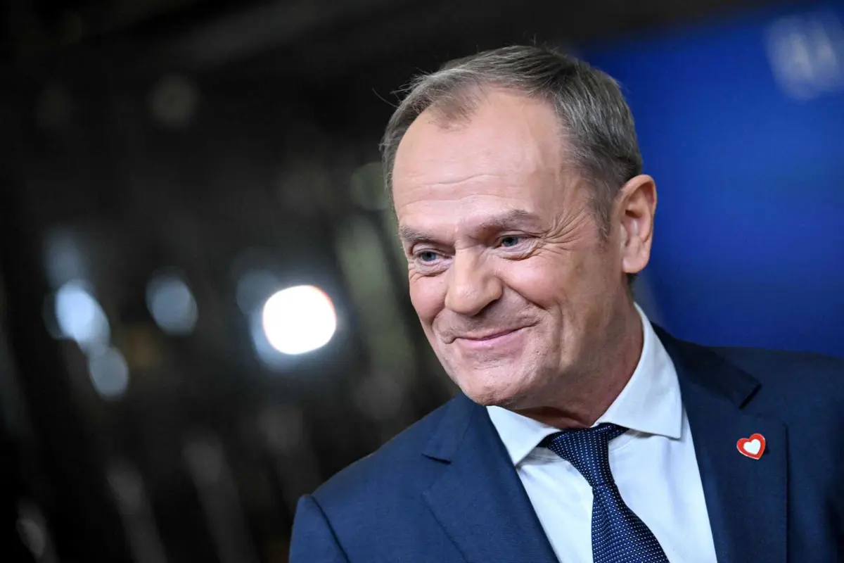 O novo primeiro-ministro polaco, Donald Tusk