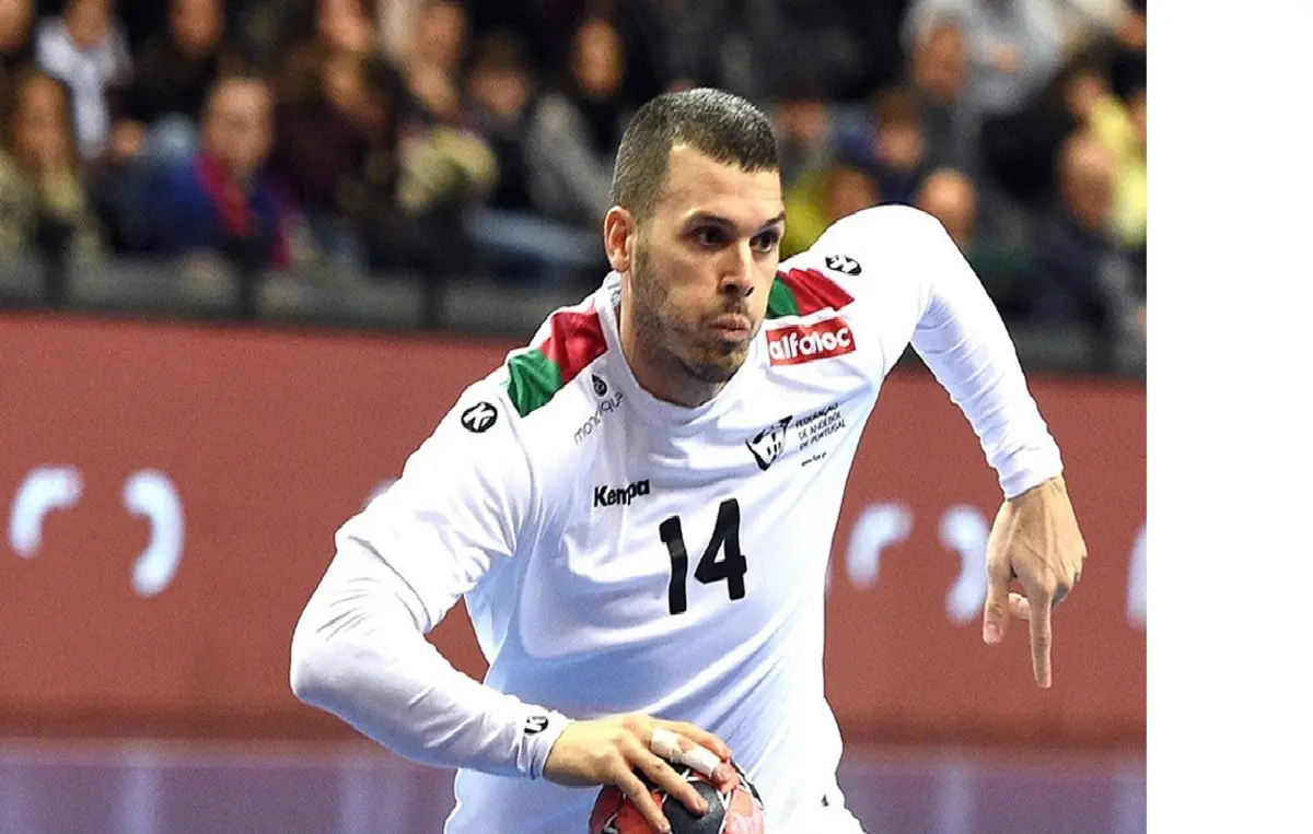 Rui Silva é um dos centrais da seleção portuguesa de andebol