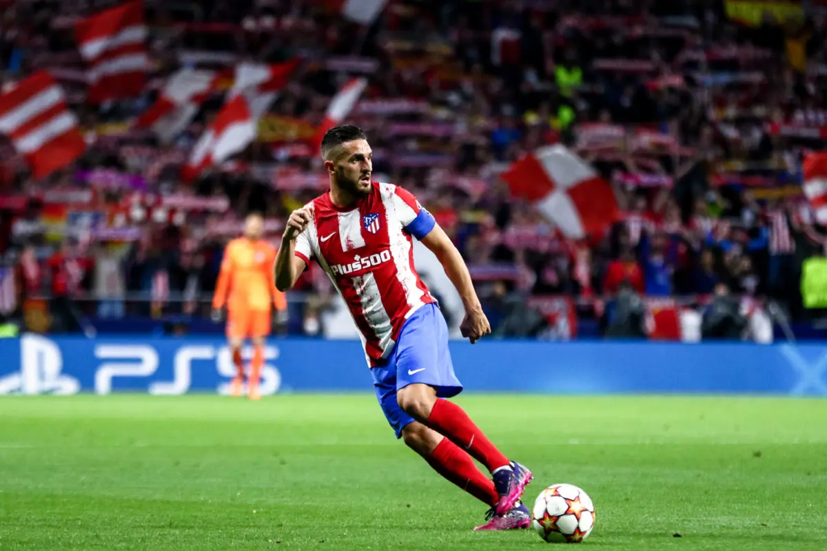 Koke é o jogador com mais jogos na história do Atleti. Em 15 épocas leva 626 jogos