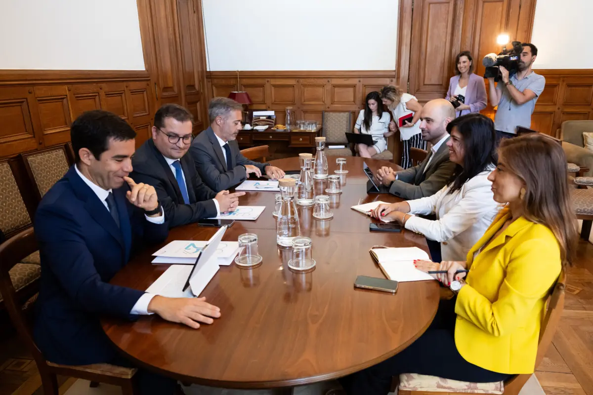 Reunião do Governo com o PAN sobre o Orçamento do Estado para 2025