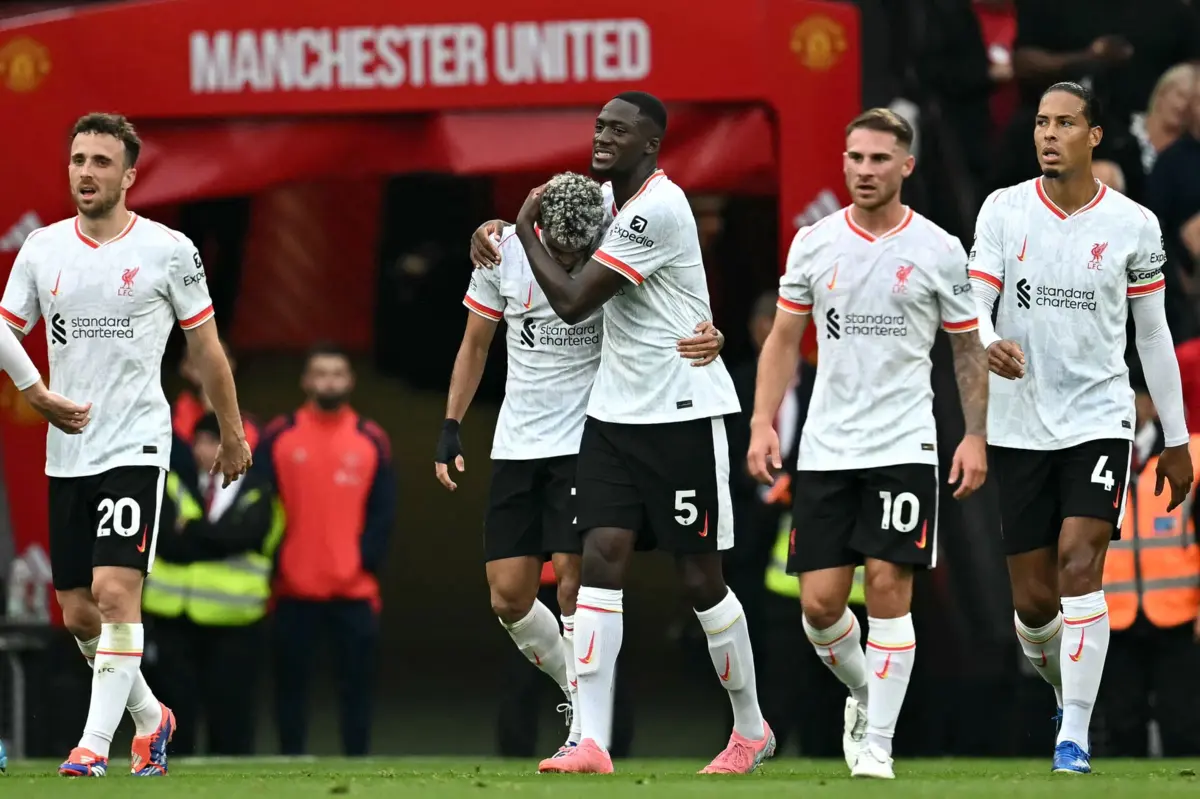 O Liverpool fez a festa em Old Trafford