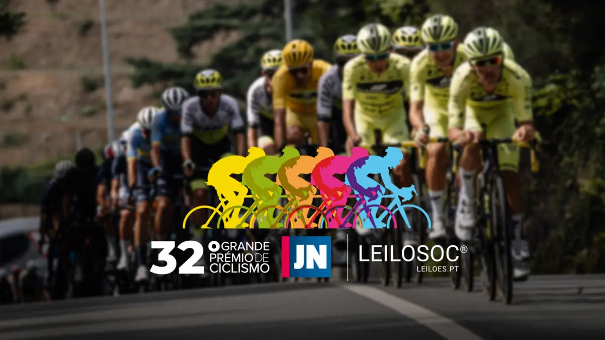 Imagem de contexto do artigo A partida da 1.ª etapa do Grande Prémio JN