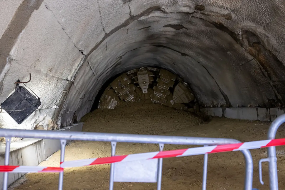 Imagem de contexto do artigo Concluído primeiro túnel do Plano Geral de Drenagem de Lisboa