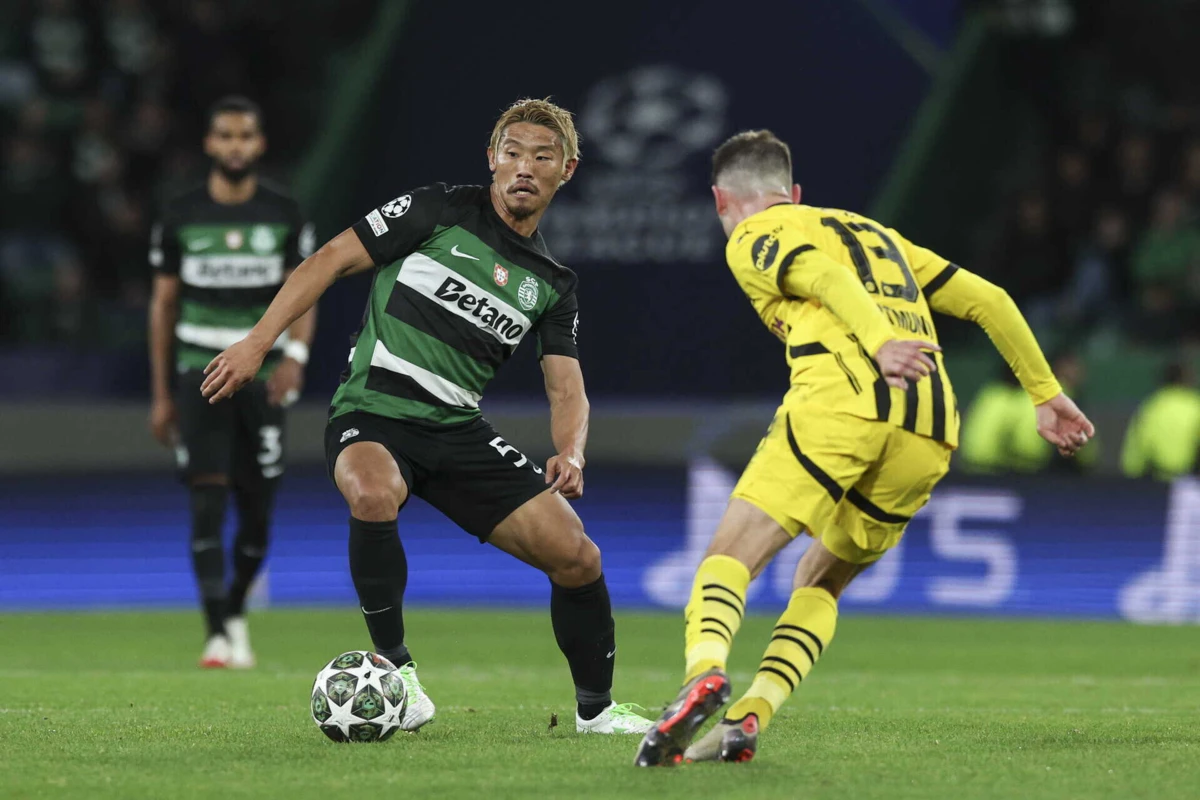 Morita foi suplente utilizado frente ao Borussia Dortmund