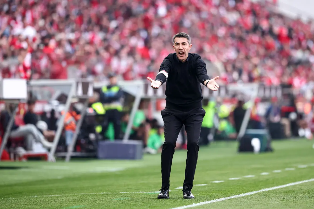 Bruno Lage, treinador do Benfica