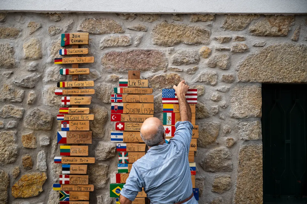 Imagem de contexto do artigo "Praticamente não há portugueses" nos albergues do Caminho de Santiago