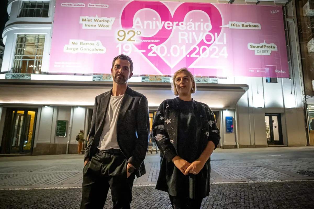 Porto.
Drew Klein e Cristina Planas Leitão, co-directores artísticos do Teatro Rivoli