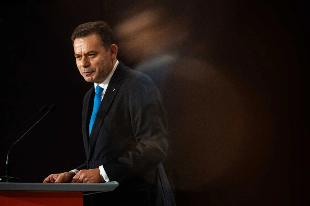 O primeiro-ministro Luís Montenegro