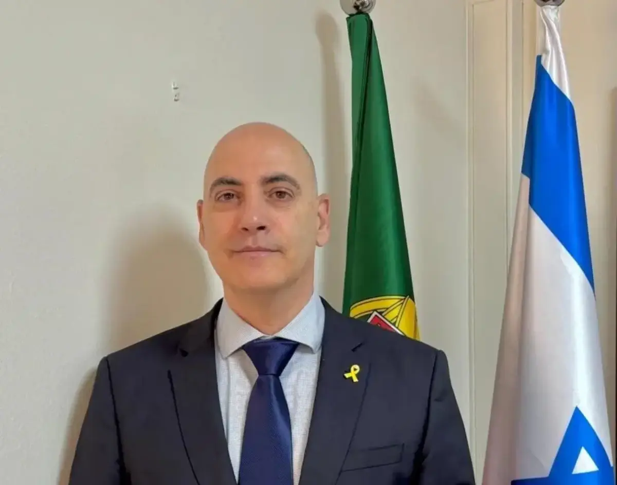 O embaixador israelita em Lisboa, Oren Rozenblat