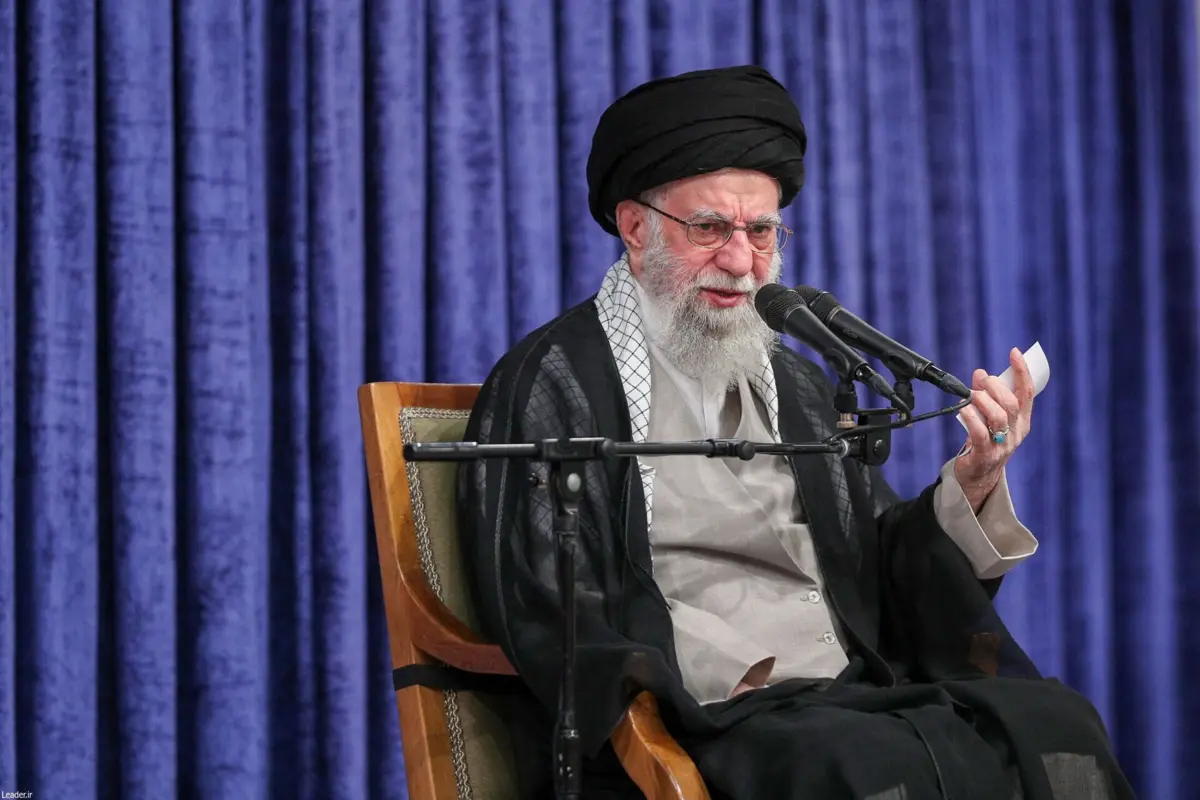 O líder supremo iraniano, Ali Khamenei