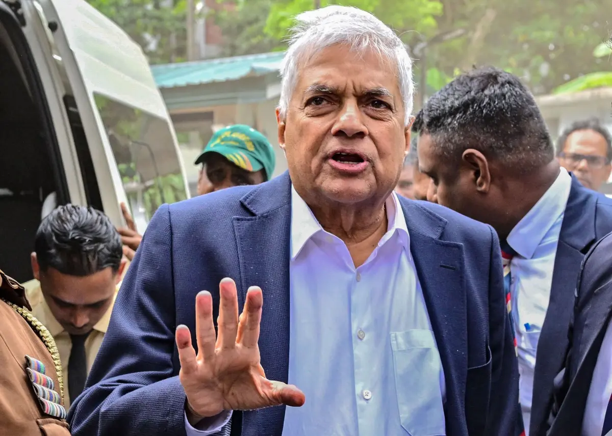 Ex-presidente do Sri Lanka Ranil Wickremesinghe